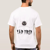 かわいい死神の枕 Tシャツ (裏面)