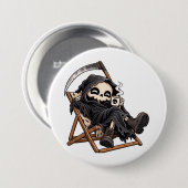 かわいい死神ダークユーモア 缶バッジ (正面&裏面)