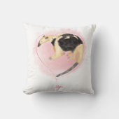 かわいい母とベビータマンダ子供部屋クッション クッション (正面)