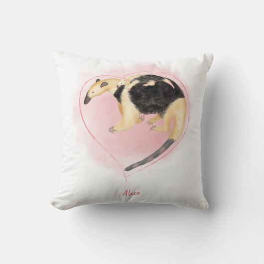 かわいい母とベビータマンダ子供部屋クッション クッション (正面)