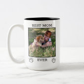 かわいい母と父のペットの親|過去記事 ツートーンマグカップ (左)