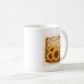 かわいい母の日おめでとう コーヒーマグカップ (正面右)