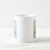 かわいい母の日おめでとう コーヒーマグカップ (中央)