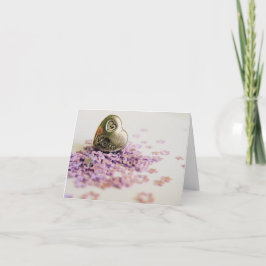 かわいい母の日のハート カード