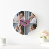 かわいい母の日のプレゼント|過去記事 |フォトコラージュ ラージ壁時計 (ホーム)