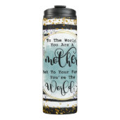 かわいい母の日の昇華 タンブラー (正面)