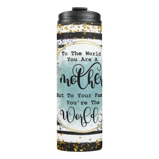 かわいい母の日の昇華 タンブラー (正面)