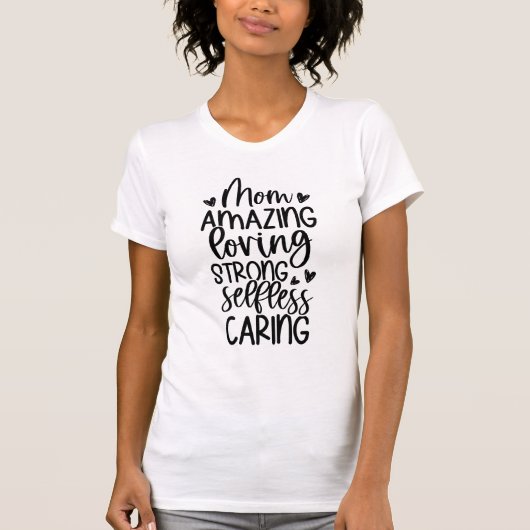 かわいい母の日のTシャツ Tシャツ (正面)