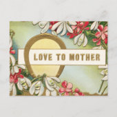 かわいい母の日はがき ポストカード (正面)