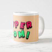 かわいい母の日ギフト ジャンボコーヒーマグカップ (正面右)