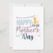 かわいい母の日パーソナライズされた シーズンカード (正面)