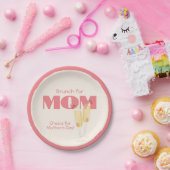 かわいい母の日 ペーパープレート (パーティー)