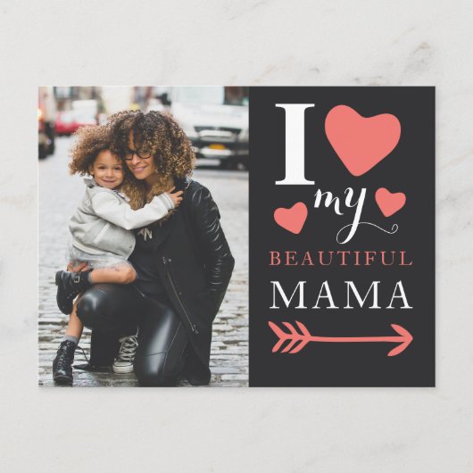 かわいい母の日 ポストカード (正面)