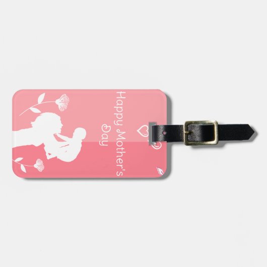 かわいい母の日 ラゲッジタグ (正面横)