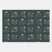 かわいい母の日 ラッピングペーパーシート (正面3)