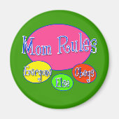 かわいい母の日Tシャツとプレゼント|過去記事 マグネット (正面)