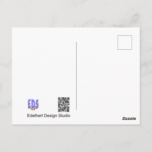 かわいい母の白鳥とベビー母の日はがき ポストカード (裏面)