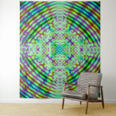 かわいい母ギフト_mediumGREEN _RMDESIGNFLO55_ タペストリー (インサイチュ)