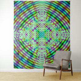 かわいい母ギフト_mediumGREEN _RMDESIGNFLO55_ タペストリー