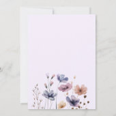 かわいい母スペインの印刷可能ハッピーマザーズのデイカード 招待状 (裏面)