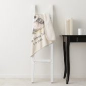 かわいい母ベビーフクロウ名誕生日 シェルパブランケット (インサイチュ)