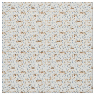 かわいい毛皮のシール ファブリック