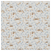 かわいい毛皮のシール ファブリック (クローズアップ)