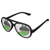 かわいい毛虫 アビエーターサングラス (アングル)