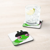 かわいい毛虫 コースター (右側)