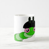 かわいい毛虫 コーヒーマグカップ (中央)