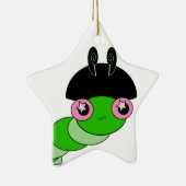 かわいい毛虫 セラミックオーナメント (右)