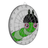 かわいい毛虫 ダーツボード (正面左)