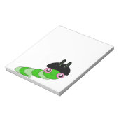 かわいい毛虫 ノートパッド (回転)