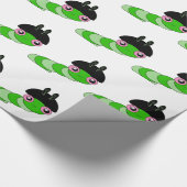 かわいい毛虫 ラッピングペーパー (角)