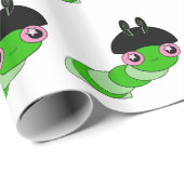 かわいい毛虫 ラッピングペーパー (ロールコーナー)