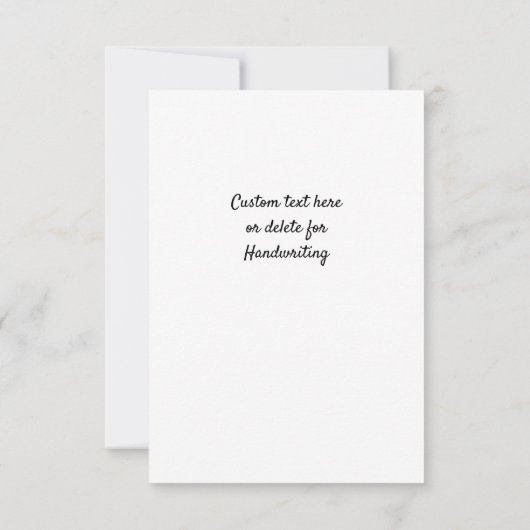 かわいい民俗ハッピーバースデーカード サンキューカード (裏面)