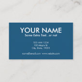 かわいい気に子ナニー 名刺 (裏面)