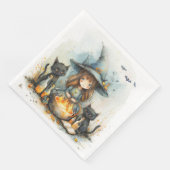 かわいい水の色お洒落の魔女デコペ (コーナー)