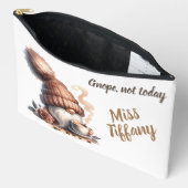 かわいい水の色の格言 アクセサリーポーチ (見開き)