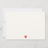 かわいい水の色の雪だるまそれを雪のクリスマス ノートカード (裏面)