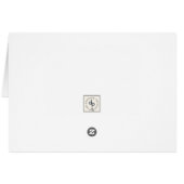 かわいい水の色バニーありがとう (裏面横)