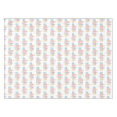 かわいい水の色パステルパンプキンサンクスギビング テーブルクロス (正面(横))