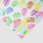 かわいい水の色マカロフランスのーン |マカロン模様 薄葉紙 (詳細)