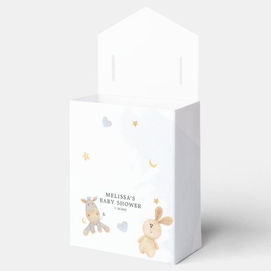 かわいい水の色モダン赤ちゃんシャワーかわいい玩具 フェイバーボックス (オープン)