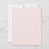 かわいい水の色ヨークシャーテリアドッグバレンタインデー ノートカード (裏面)