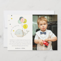 かわいい水中バルーンクジラの写真 子供の誕生日