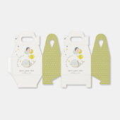 かわいい水中バルーンハートクジラ子供の誕生日 フェイバーボックス (折り畳みなし)