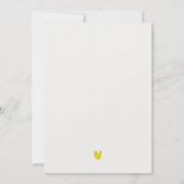 かわいい水中バルーンホエールベビーシャワー招待状 サンキューカード (裏面)