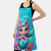かわいい水中マーメイド エプロン (インサイチュ)