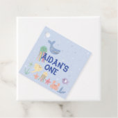 かわいい水中ワールドファースト誕生日 フェイバータグ (インサイチュ)